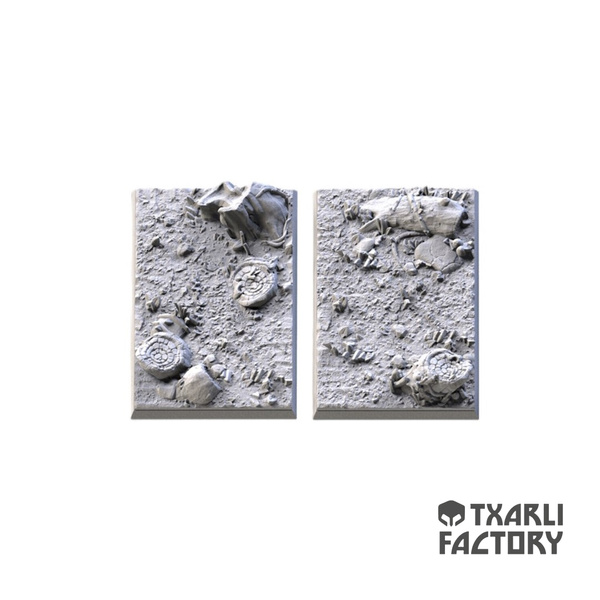 2x Forest - Rectangular base 75x50