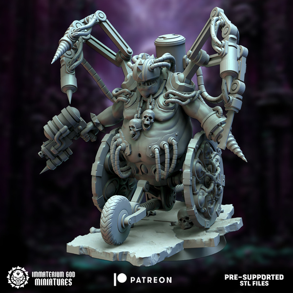 Morgo, the skull driller