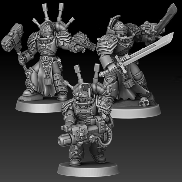 Silver Wardens Nemestrike Interception Marines