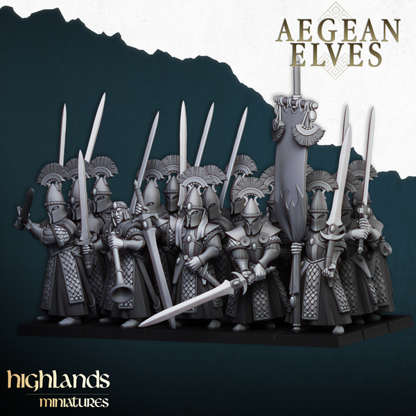 Aegean Elves Swords of Messara