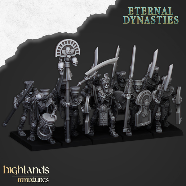 Ancient Guard with Command Group (halberds)