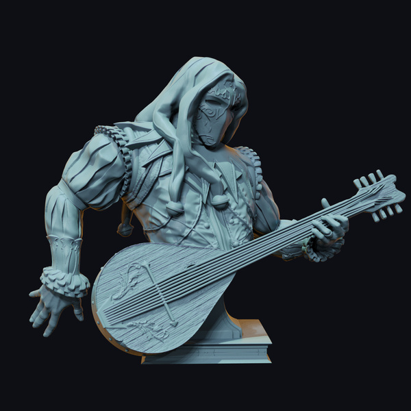 Salvatori The Faceless - Bard Bust