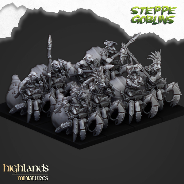 Mounted Coast Goblins with Command Group