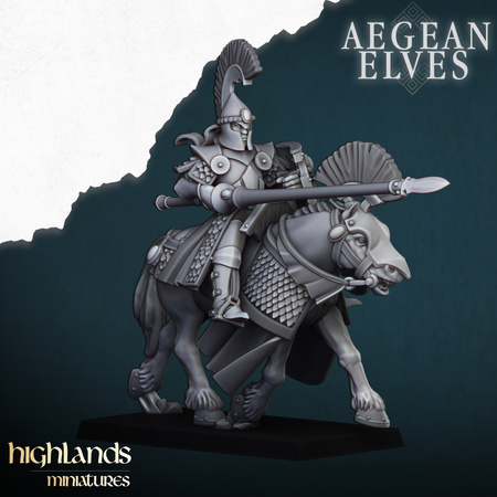 Aegean Elves Mounted Lances