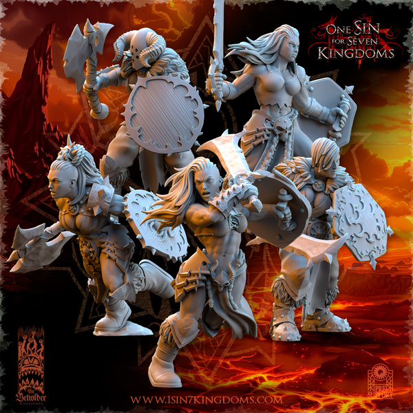 Realms of Mayhem Barbarian Razors (shields)