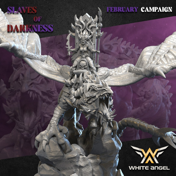 Dark Mother on a Dragon