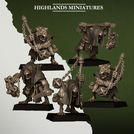 Vermin Acolytes (with censer)