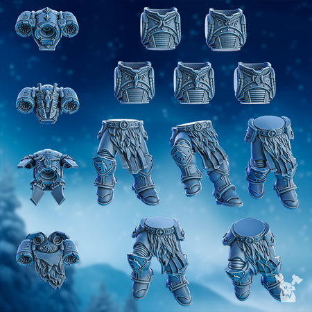 Tempest Wolves Squad (build kit)