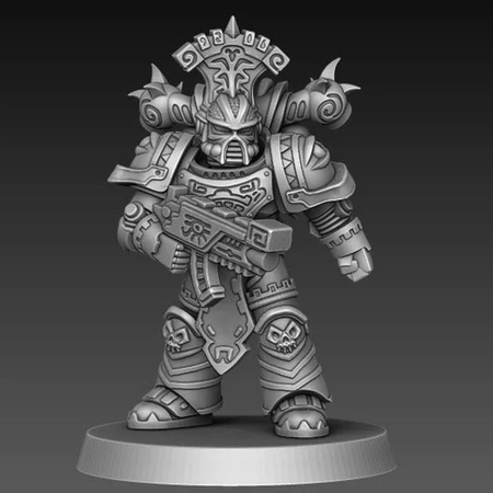 Marines of Chaos - 1K Hijos del Pulvo