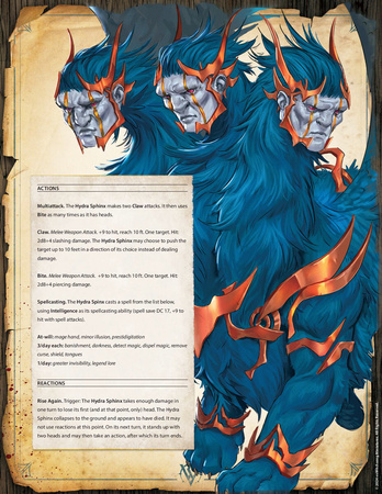 Hydra Sphinx (pose 1)