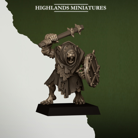 Sewer Rats with Command Group