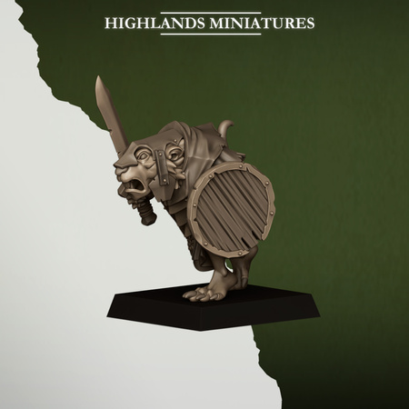 Sewer Rats with Command Group