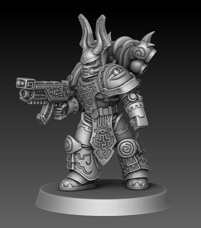 Marines of Chaos - 1K Hijos del Pulvo