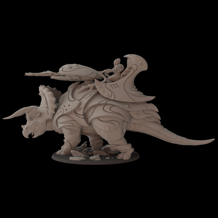 Triceratops Tank (pose 1)