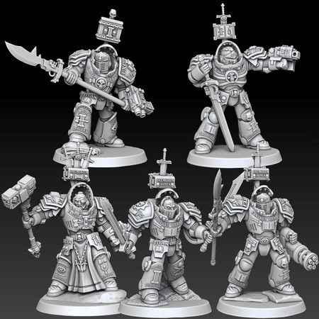 Silver Wardens Heavy Exterminatus Squad