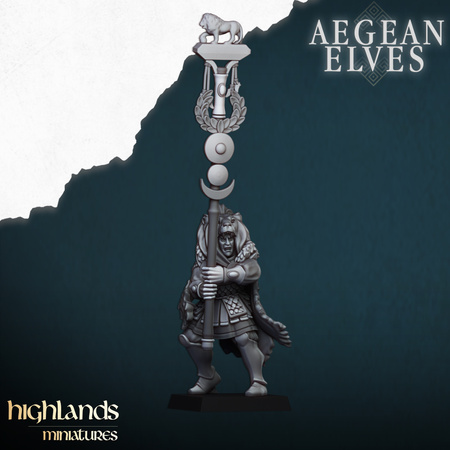 Aegean Elves Nemean Lions with Command Group