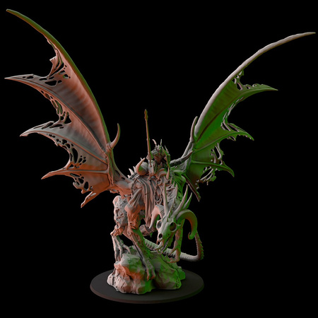 Vampire Lord on resurrected dragon