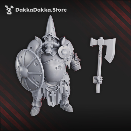 Verdugo Inquisitorial Shield and Machinegun