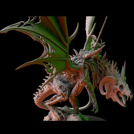 Vampire Lord on resurrected dragon