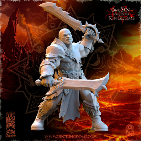 Realms of Mayhem Barbarians with Command Group (2 weapons)