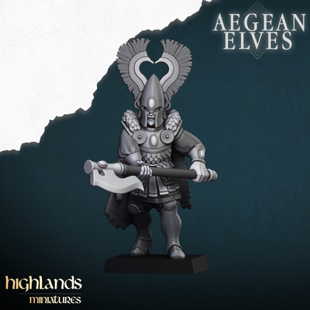 Aegean Elves Nemean Lions with Command Group