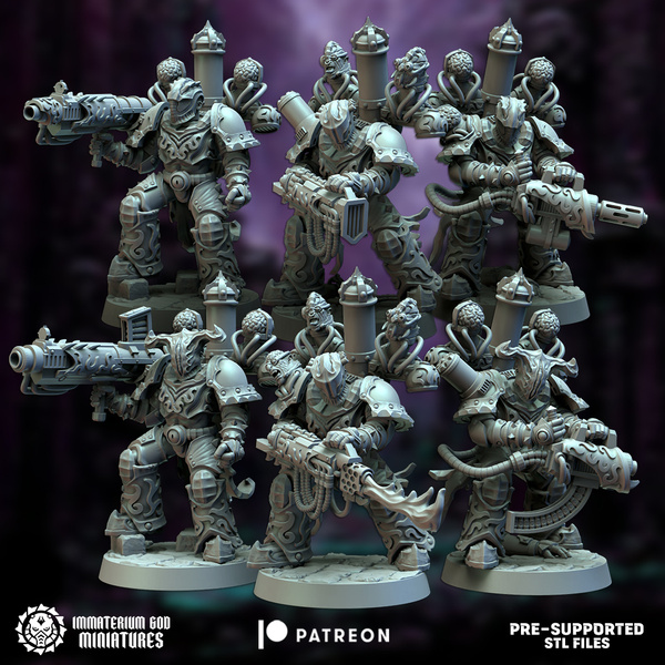 Eternal punishers Set (6 modular poses)