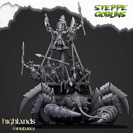 Mounted Coast Goblins on Giant Crab