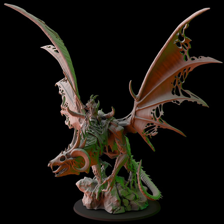 Vampire Lord on resurrected dragon