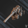 Heavy Artillery Mount with Earthquaker Cannon & Gorgon Siege Gun