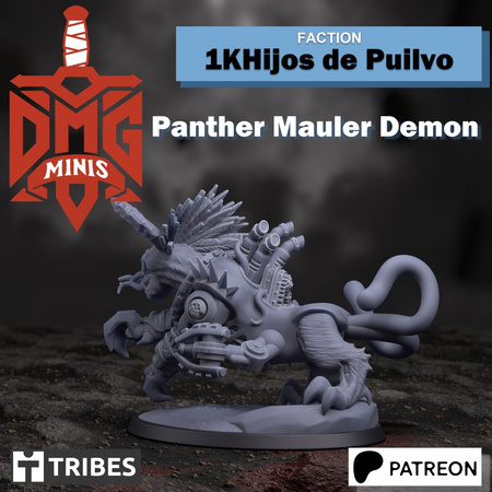 Panther Mauler Demon - 1K Hijos De Pulvo