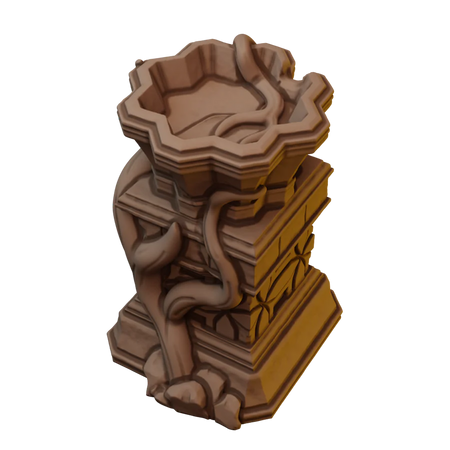 Set of Ancient Stone Scatter Terrain in Jungle Temple Ruins