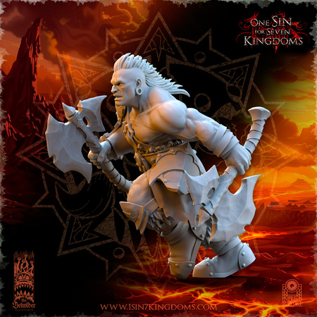 Realms of Mayhem Barbarians (2 weapons)