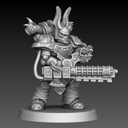 Marines of Chaos - 1K Hijos del Pulvo