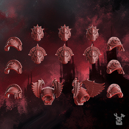 Crimson Wings Honour Squad Easy-to-build