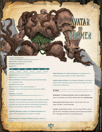 The Avatar of Summer