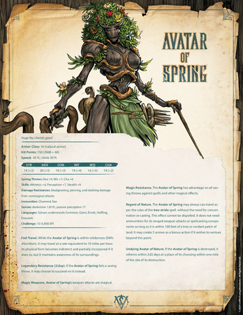 The Avatar of Spring