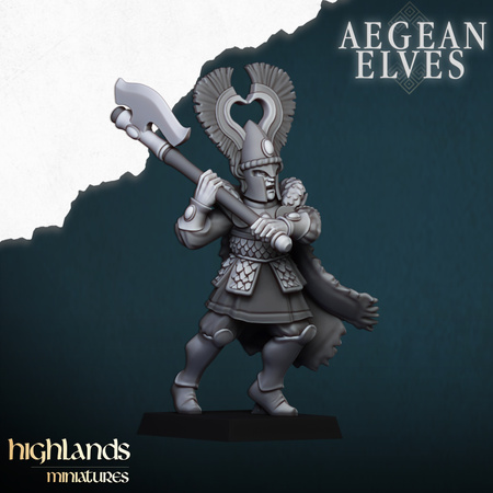 Aegean Elves Nemean Lions with Command Group