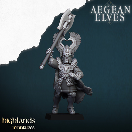 Aegean Elves Nemean Lions with Command Group