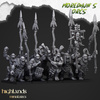 Cave Orcs with Command Group (spears)