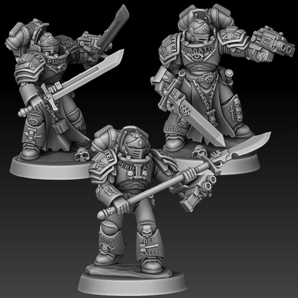 Silver Wardens Nemestrike Force Marines