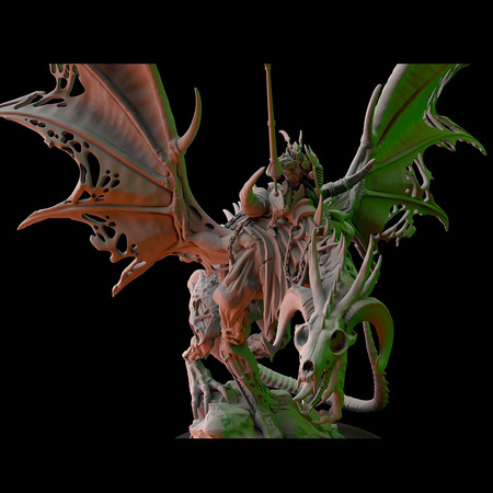 Vampire Lord on resurrected dragon