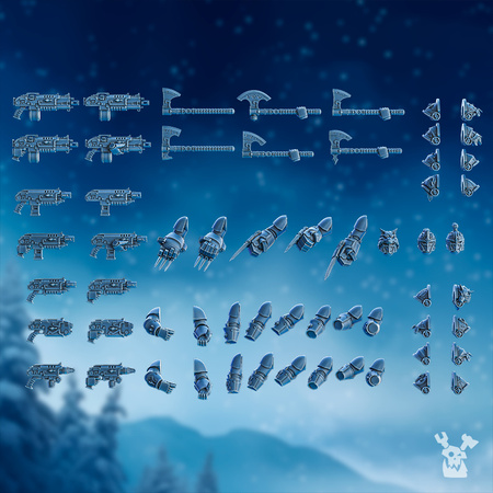 Tempest Wolves Squad (build kit)