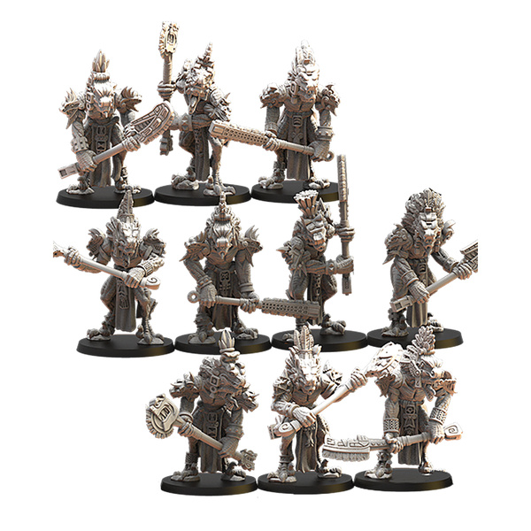 Coatl Guard with Command Group