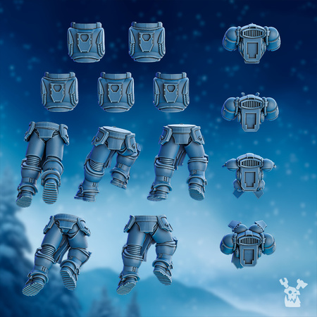 Tempest Wolves Squad (build kit)