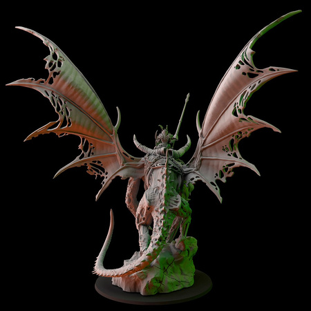 Vampire Lord on resurrected dragon