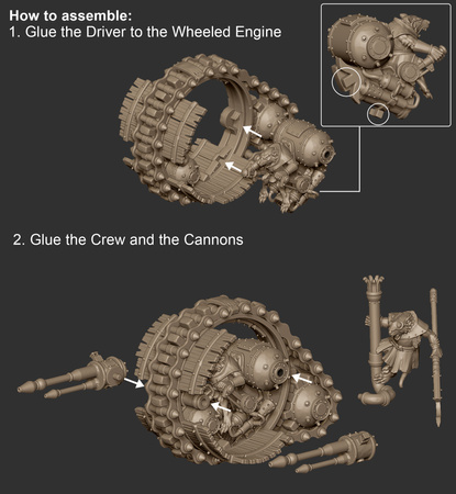 Sewer Vermin Wheeled Engine