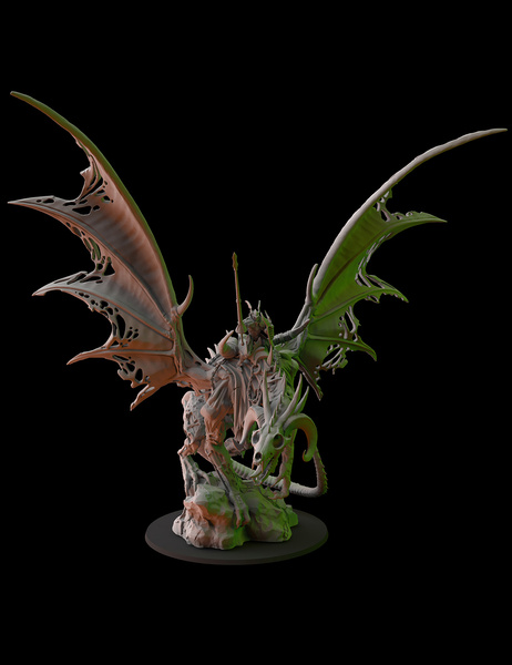 Vampire Lord on resurrected dragon