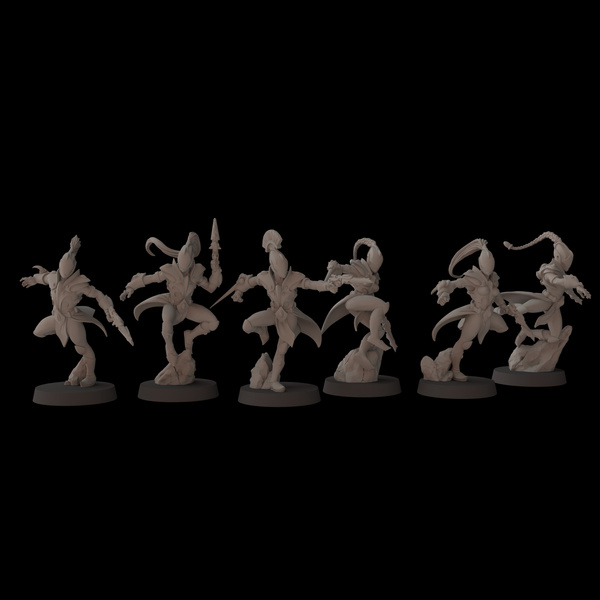 Aeterni Battledancers (alternative weapons)